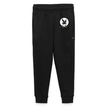 Pegasus mit schwarzen Flügeln - Kinder/Teenager Premium Sweathose - Schwarz - Vorne - AI Model Kid Male (0cm)