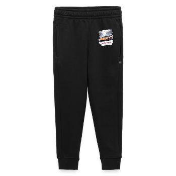 SNOW RACE - Kinder/Teenager Premium Sweathose - Schwarz - Vorne - AI Model Kid Male (0cm)