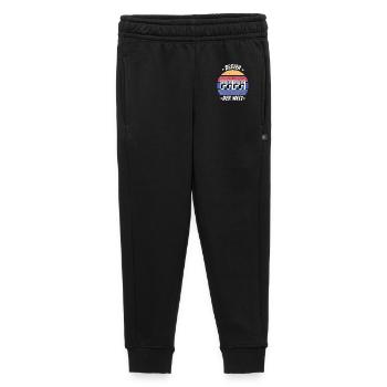 Bester Papa der Welt vintage retro - Kinder/Teenager Premium Sweathose - Schwarz - Vorne - AI Model Kid Male (0cm)