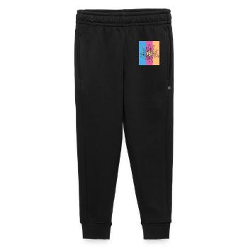 Edelweiss. - Pantalon de survêtement enfant/adolescent premium - noir - Devant - AI Model Kid Male (0cm)