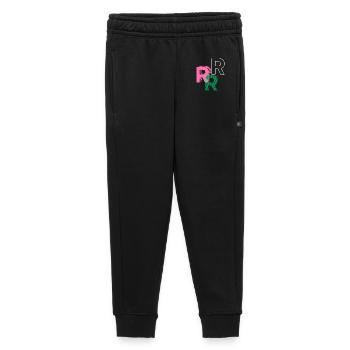 Buchstabe R - Kinder/Teenager Premium Sweathose - Schwarz - Vorne - AI Model Kid Male (0cm)