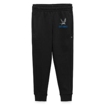 Himmelfalke Sky Force - Kinder/Teenager Premium Sweathose - Schwarz - Vorne - AI Model Kid Male (0cm)
