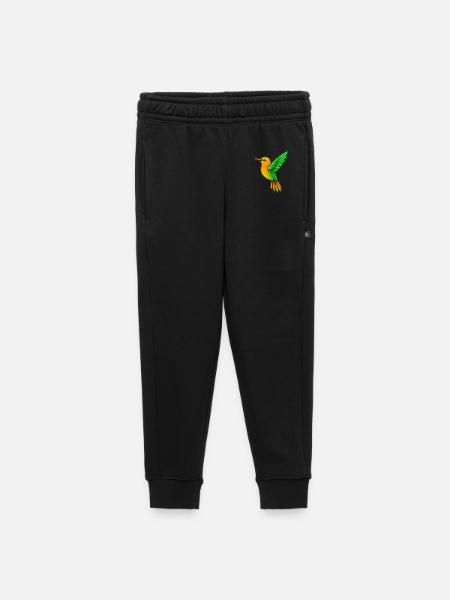 Hummingbird Bird - Kids’/Teens' Premium Sweatpants - black - Front