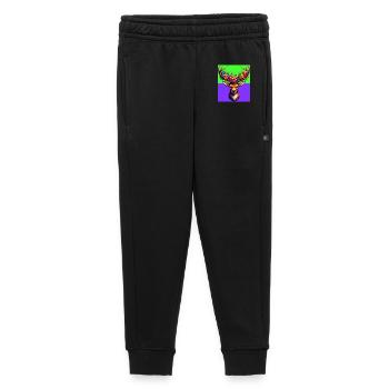 Hirsch - Kinder/Teenager Premium Sweathose - Schwarz - Vorne - AI Model Kid Male (0cm)