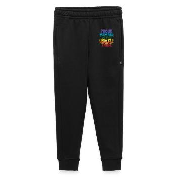 Membre fier de la tribu du ukulélé - Pantalon de survêtement enfant/adolescent premium - noir - Devant - AI Model Kid Male (0cm)