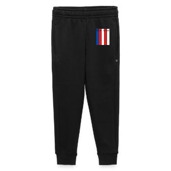 Mot-mot rayé de New York - Pantalon de survêtement enfant/adolescent premium - noir - Devant - AI Model Kid Male (0cm)
