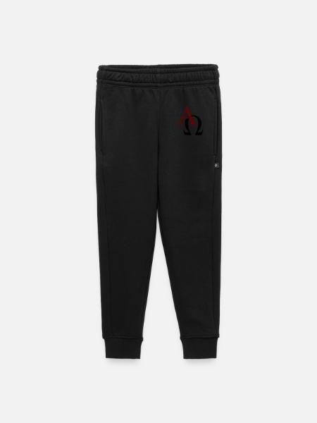 Alpha und Omega - Kinder/Teenager Premium Sweathose - Schwarz