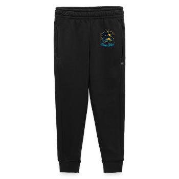 Coucher de soleil des Palmiers de la Patrouille de l’Aube - Pantalon de survêtement enfant/adolescent premium - noir - Devant - AI Model Kid Male (0cm)