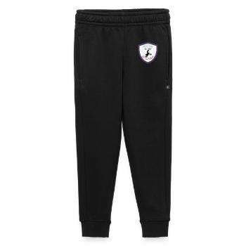 Le roi de la moto, blason écusson gagnant. - Pantalon de survêtement enfant/adolescent premium - noir - Devant - AI Model Kid Male (0cm)