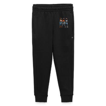 Black girl Western Rodeo Juneteenth Texas - Kids’/Teens' Premium Sweatpants - black - Front - AI Model Kid Male (0cm)