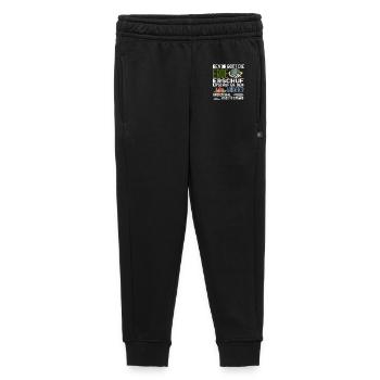 Bevor Gott die Erde erschuf erschuf er Handwerker - Kinder/Teenager Premium Sweathose - Schwarz - Vorne - AI Model Kid Male (0cm)