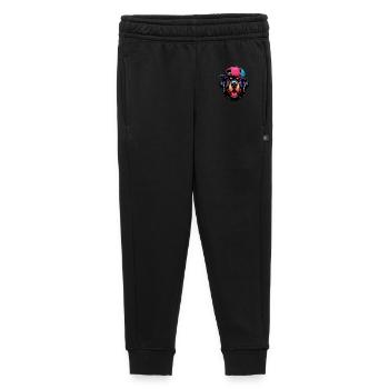 Dog - Kids’/Teens' Premium Sweatpants - black - Front - AI Model Kid Male (0cm)