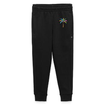 Palm tree - Kids’/Teens' Premium Sweatpants - black - Front - AI Model Kid Male (0cm)
