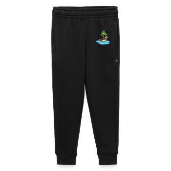 Le canard qui apprend à nager - Pantalon de survêtement enfant/adolescent premium - noir - Devant - AI Model Kid Male (0cm)