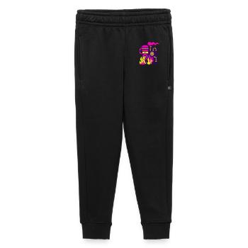 Burger Maschine - Kinder/Teenager Premium Sweathose - Schwarz - Vorne - AI Model Kid Male (0cm)