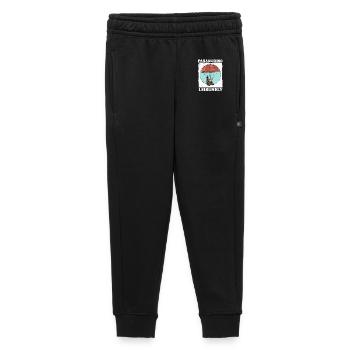 Paragliding Relaxation Design - Kids’/Teens' Premium Sweatpants - black - Front - AI Model Kid Male (0cm)