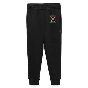 Christmas Family Pattern Knit Ugly Shirt - Kids’/Teens' Premium Sweatpants - black - Front - AI Model Kid Male (0cm)