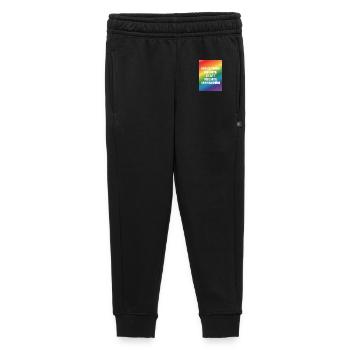 Human rights instead of hatred and agitation - Kids’/Teens' Premium Sweatpants - black - Front - AI Model Kid Male (0cm)