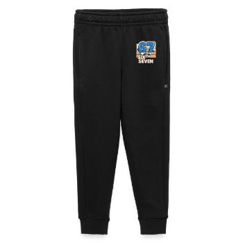 67 Six Seven meme Sauna Spa - Italian Lust - Kids’/Teens' Premium Sweatpants - black - Front - AI Model Kid Male (0cm)