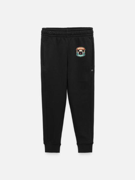 Snort Squad - Snoring French Bulldog - Kids’/Teens' Premium Sweatpants - black - Front