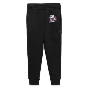 Bulldog with UK flag and Big Ben - Kids’/Teens' Premium Sweatpants - black - Front - AI Model Kid Male (0cm)