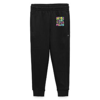 Never Fears W - Kids’/Teens' Premium Sweatpants - black - Front - AI Model Kid Male (0cm)