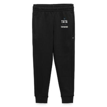 Tata d'un petit Tornado - Pantalon de survêtement enfant/adolescent premium - noir - Devant - AI Model Kid Male (0cm)