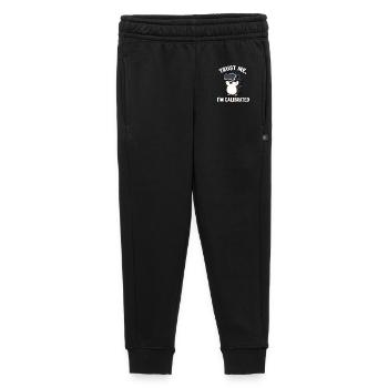 Penguin VR Gamer Spruch Trust Me I Am Calibrated - Kids’/Teens' Premium Sweatpants - black - Front - AI Model Kid Male (0cm)