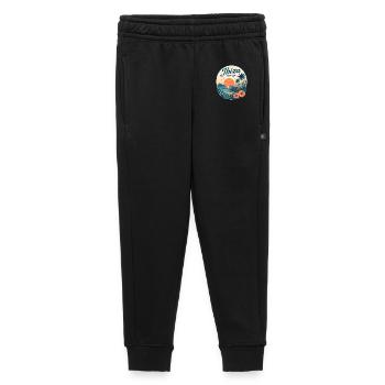 Ibiza Sunset Tropical Poster - Kids’/Teens' Premium Sweatpants - black - Front - AI Model Kid Male (0cm)