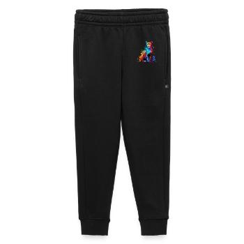 Gepard - Kinder/Teenager Premium Sweathose - Schwarz - Vorne - AI Model Kid Male (0cm)