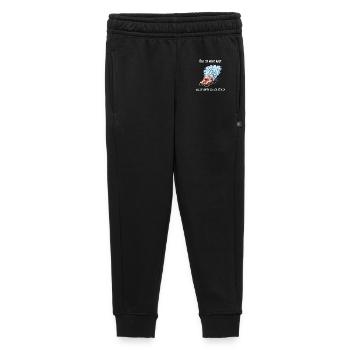 A little bit alive - Kids’/Teens' Premium Sweatpants - black - Front - AI Model Kid Male (0cm)