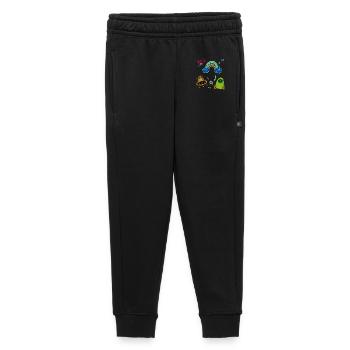 Regenbogen und Ufo  - Kinder/Teenager Premium Sweathose - Schwarz - Vorne - AI Model Kid Male (0cm)
