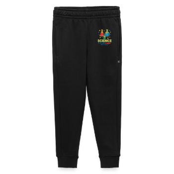 Science It's Like Magic But Real - Kids’/Teens' Premium Sweatpants - black - Front - AI Model Kid Male (0cm)