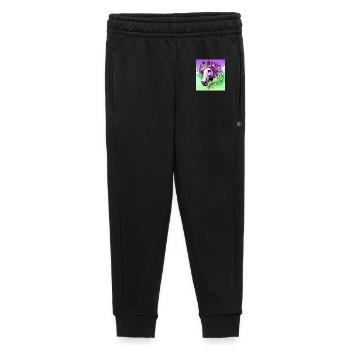 cheval - Pantalon de survêtement enfant/adolescent premium - noir - Devant - AI Model Kid Male (0cm)