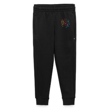 molecular pattern - Kids’/Teens' Premium Sweatpants - black - Front - AI Model Kid Male (0cm)
