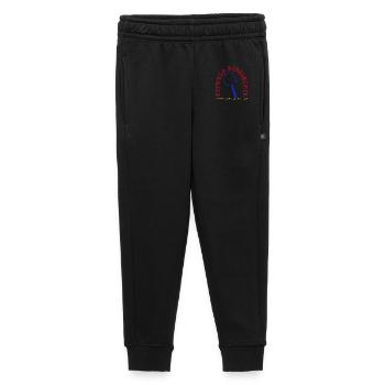 Keyword Recherche Lupe Logo - Kinder/Teenager Premium Sweathose - Schwarz - Vorne - AI Model Kid Male (0cm)