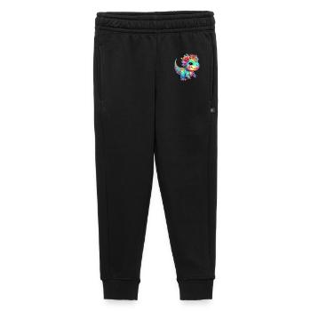 Dinosaur - Kids’/Teens' Premium Sweatpants - black - Front - AI Model Kid Male (0cm)