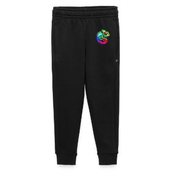 Chamäleon - Kinder/Teenager Premium Sweathose - Schwarz - Vorne - AI Model Kid Male (0cm)