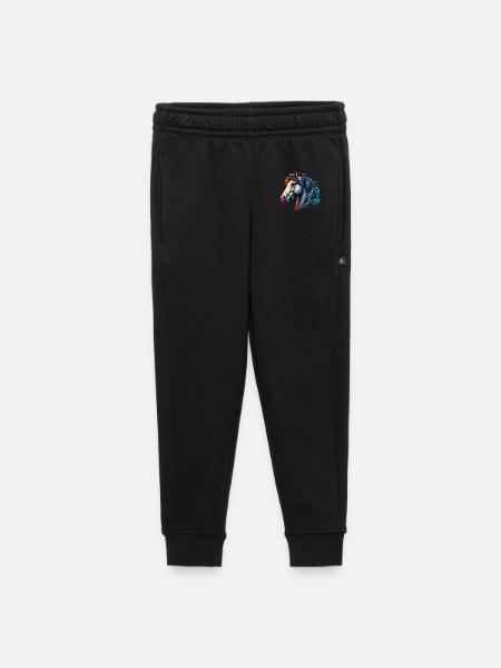 Cheval - Pantalon de survêtement enfant/adolescent premium - noir