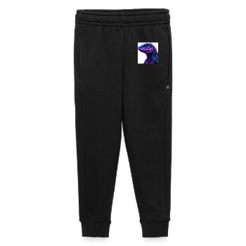 Futuristische Echse in Neonfarben - Kinder/Teenager Premium Sweathose - Schwarz - Vorne - AI Model Kid Male (0cm)