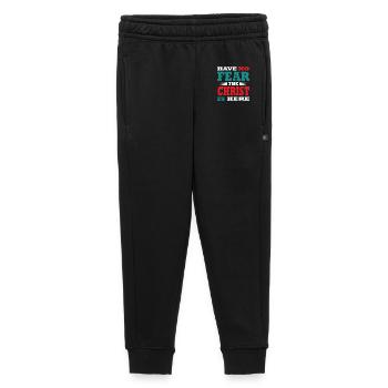 N’ayez pas peur, le Christ est ici Tenue - Pantalon de survêtement enfant/adolescent premium - noir - Devant - AI Model Kid Male (0cm)