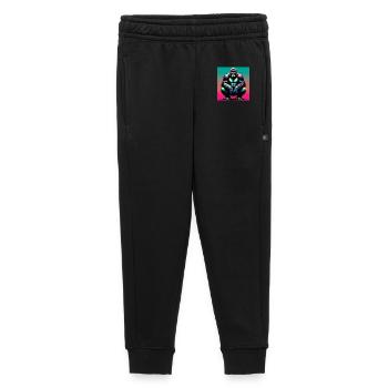 Gorilla - Kinder/Teenager Premium Sweathose - Schwarz - Vorne - AI Model Kid Male (0cm)