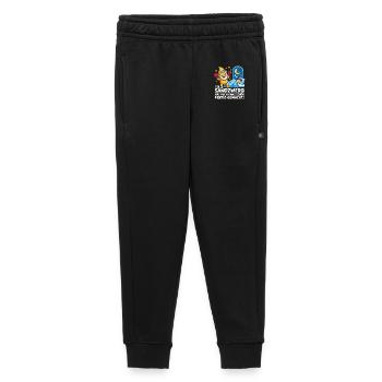 Der Sandzwerg schlägt zu ! - Kinder/Teenager Premium Sweathose - Schwarz - Vorne - AI Model Kid Male (0cm)