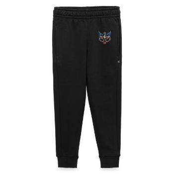 Königlicher US Adler – Freiheit & Krone Wappen - Kinder/Teenager Premium Sweathose - Schwarz - Vorne - AI Model Kid Male (0cm)