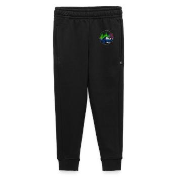 Northern Lights Experience Design - Kids’/Teens' Premium Sweatpants - black - Front - AI Model Kid Male (0cm)