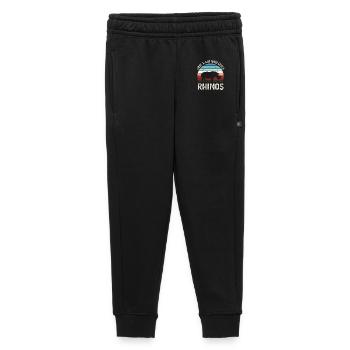 Rhino rhinoceros - Kids’/Teens' Premium Sweatpants - black - Front - AI Model Kid Male (0cm)