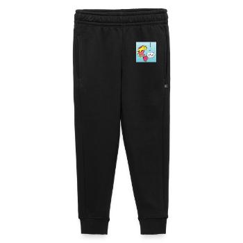 Pop Art : Poissons Accrocs Humour - Pantalon de survêtement enfant/adolescent premium - noir - Devant - AI Model Kid Male (0cm)