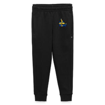 Schweden Flagge OK Symbol used - Kinder/Teenager Premium Sweathose - Schwarz - Vorne - AI Model Kid Male (0cm)