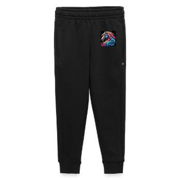 Horse - Kids’/Teens' Premium Sweatpants - black - Front - AI Model Kid Male (0cm)