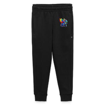 Dragon - Pantalon de survêtement enfant/adolescent premium - noir - Devant - AI Model Kid Male (0cm)